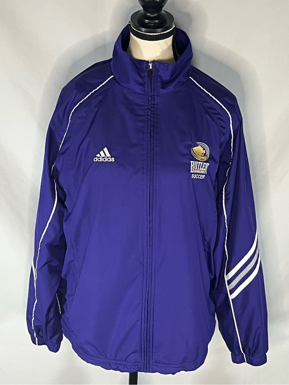 Adidas Butler Grizzlies Soccer Full Zip Track Jacket Mens Small
